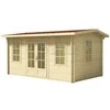 Eurovudas Medinis sodo namelis Rome 5x3m, 44mm