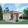 Eurovudas Medinis sodo namelis Toronto 6x4,5m, 44mm