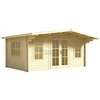 Eurovudas Medinis sodo namelis York 4x3m, 44mm