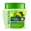 Karšto aliejaus kaukė slenkantiems plaukams Wild Cactus, Dabur Vatika, 500g