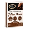 Pagaminta Indijoje pagal Elfam Herbalshop SIA, Latvija užsakymą Plaukų dažai Indian Henna Salon Golden Bronze, chna pagrindu, 6x10g