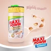 Pagaminta Ukrainoje Koncentruotas indų ploviklis - migdolų kvapo gelis "MAXI POWER" su dozatoriumi ir kempine indams plauti, 1000ml