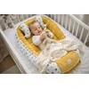 Baby Cocoon Premium 2in1 medvilnės/veliūro antklodės, čiužinio ir 2 pagalvių rinkinys
