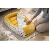 Baby Cocoon Premium 2in1 medvilnės/veliūro antklodės, čiužinio ir 2 pagalvių rinkinys