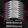 BMW Performance Motorrad M Sport ratlankių lipdukų rinkinys