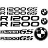 BMW R1200GS motociklo lipdukai