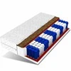 Čiužinys 200x90 kokoso spalvos su kišenėmis, 7 zonos, 14 cm MILO