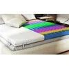 Čiužinys Viskoelastinis čiužinio topperis 140x200 Venerdi Juodas 7 cm H3 masažinis