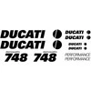 Ducati 748 Desmoquattro lipdukų rinkinys