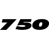 Ducati 750 motociklo lipdukai