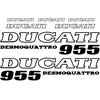 Ducati 955 desmo motociklo lipdukai