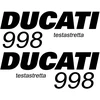 Ducati 998 testa motociklo lipdukai