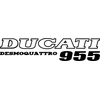 Ducati desmoquattro 955 motociklo lipdukai