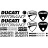 Ducati lipdukų rinkinys