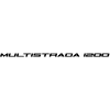 Ducati multistrada 1200 motociklo lipdukai