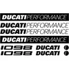 Ducati Performance 1098 lipdukų rinkinys motociklo vinilo lipdukai
