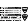 Ducati Performance lipdukų rinkinys motociklo vinilo lipdukai