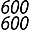 Ducati Stickers Motociklo lipdukai Ducati SS 600, retro stiliaus, 2 vnt.