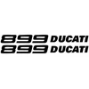 Ducati Stickers Motociklo lipdukai Ducati 899 V5, 2 vnt.