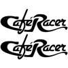 Ducati Stickers Motociklo lipdukai Ducati Scrambler Cafe Racer, café racer stiliaus, retro stiliaus, 2 vnt.