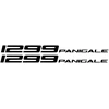 Ducati Stickers Motociklo lipdukai Ducati Panigale 1299 V2, 2 vnt.