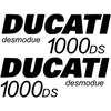 Ducati Stickers Motociklo lipdukai Ducati 1000 DS Desmodue, 2 vnt.
