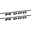Ducati Stickers Motociklo lipdukai Ducati Monster M900, retro stiliaus, 2 vnt.