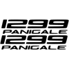 Ducati Stickers Motociklo lipdukai Ducati Panigale 1299, sportinio stiliaus, 2 vnt.