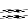 Ducati Stickers Motociklo lipdukai Ducati 996 Racing Numbers, sportinio stiliaus, 2 vnt.