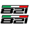 Ducati Stickers Motociklo lipdukai Ducati Monster 821, dizainas Nr. 2, 2 vnt.