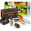 Grandininis pjūklas STIHL GTA 26 akumuliatorinis mini pjūklas – pilnas komplektas