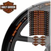 Harley-Davidson ratlankių lipdukai – 16 vnt. rinkinys