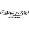 Honda cargo cg 125 motociklo lipdukai