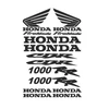 HONDA CBR 1000 FIREBLADE motociklo logo lipdukų rinkinys