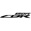 Honda cbr 150r motociklo lipdukai