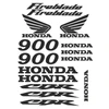 HONDA CBR 900 FIREBLADE motociklo logo lipdukų rinkinys