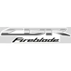 Honda CBR fireblade motociklo lipdukai – TR-1837
