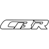 Honda cbr motociklo lipdukai – TR-1608