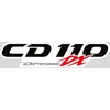 Honda CD 110 Dream DX motociklo lipdukai