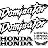 Honda dominator motociklo lipdukai
