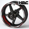 Honda Fireblade HRC ratlankių lipdukai – raudoni
