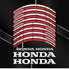 Honda Fireblade ratlankių lipdukai