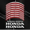 Honda Fireblade ratlankių lipdukai