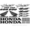 Honda Hornet 600 lipdukų rinkinys