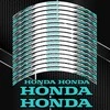 HONDA motociklų ratlankių lipdukai – išskirtinis sporto stilius