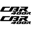 Honda Motorcycle Stickers Motociklo lipdukai Honda CBR400 Fireblade, 2 vnt.