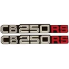 Honda Motorcycle Stickers Motociklo lipdukai Honda CB250RS, café racer stiliaus, retro stiliaus, 2 vnt.