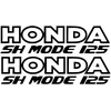 Honda Motorcycle Stickers Motorolerio lipdukai Honda SH Mode 125, 2 vnt.