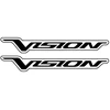 Honda Motorcycle Stickers Motorolerio lipdukai Honda Vision, 2 vnt.