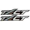 Honda Motorcycle Stickers Motorolerio lipdukai Honda Tact, retro stiliaus, 2 vnt.